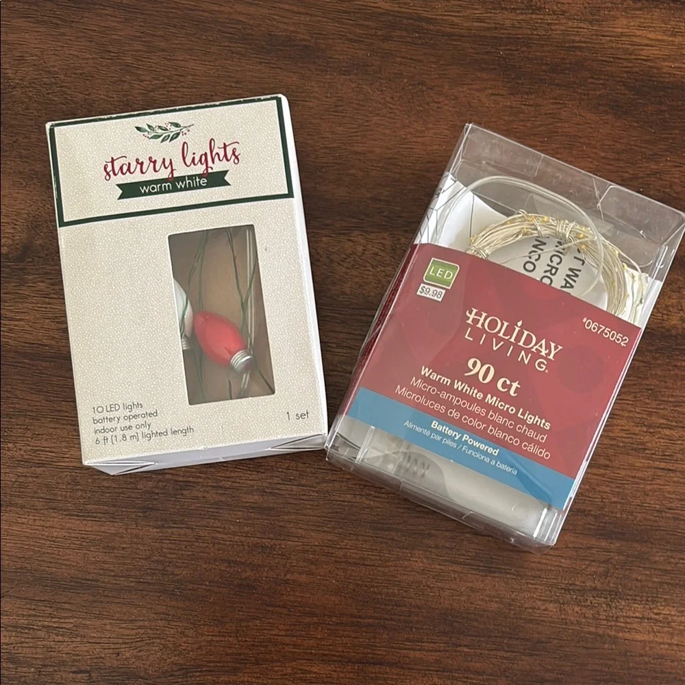 CHRISTMAS nib mini lights bundle/2